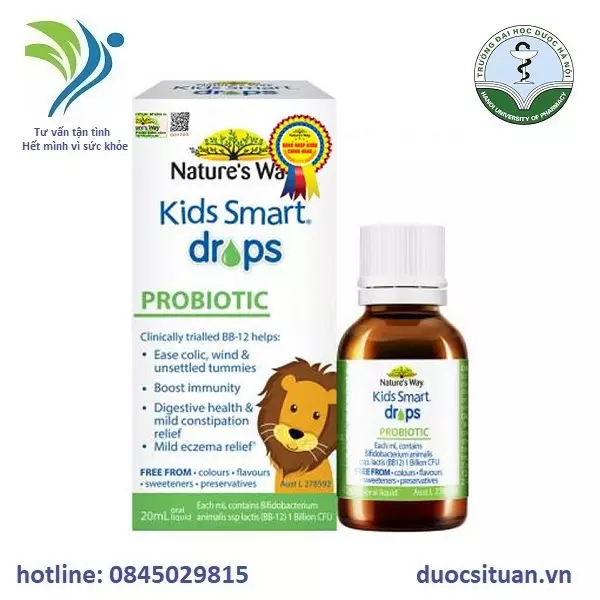 Đánh giá về sản phẩm Nature's Way Kids Smart Probiotic