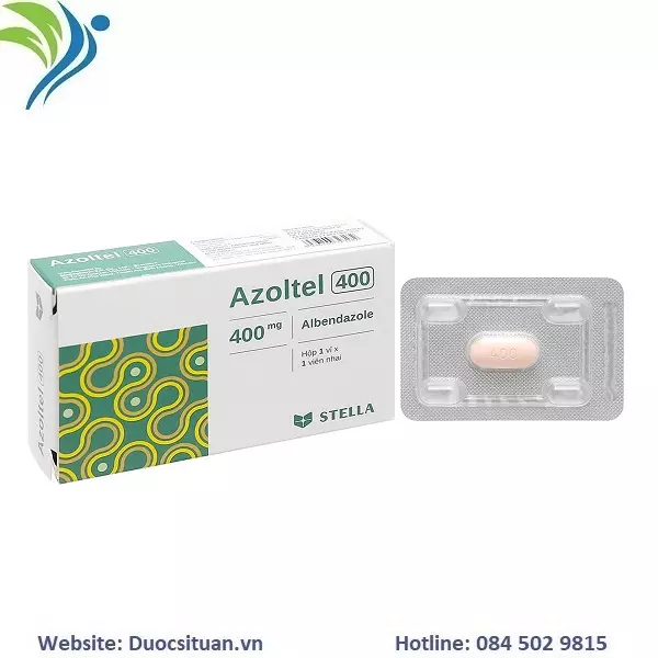 Thuốc tẩy giun Azoltel 400mg là thuốc gì?