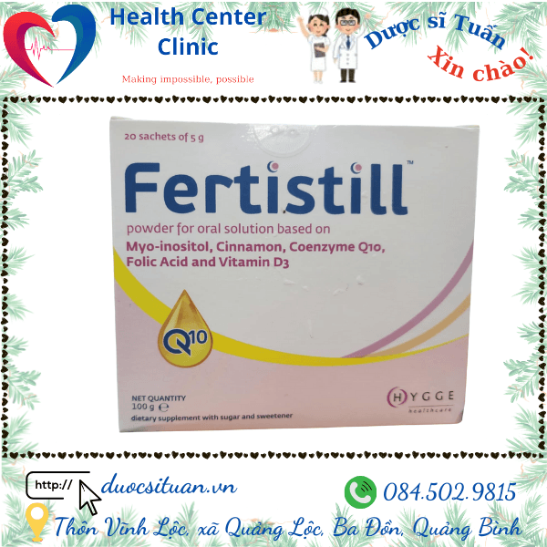 Bo trung Fertistill - Bo Sung Myo-Inositol