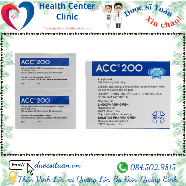 Thuoc ACC 200mg cho tre em