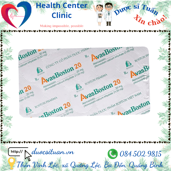 Avasboston 20mg dieu tri mo mau