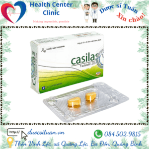 Casilas 20mg Tadalafil la thuoc gi?