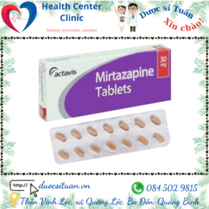 Thuoc Mirtazapine 30mg dieu tri mat ngu