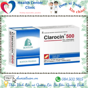 Thuoc Caricin 500mg gia bao nhieu?