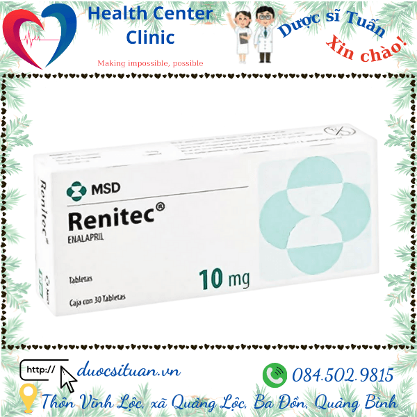 Renitec 10mg co tot khong?