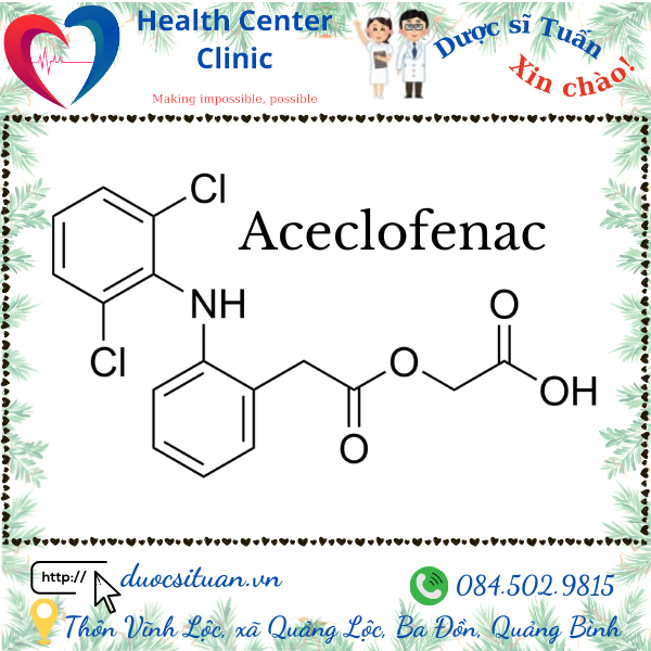 Cong thuc cau tao Aceclofenac