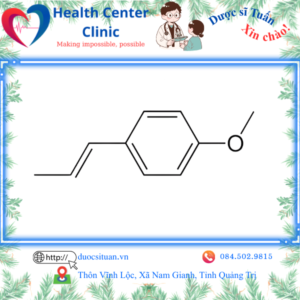 Công thức cấu tạo của Anethole
